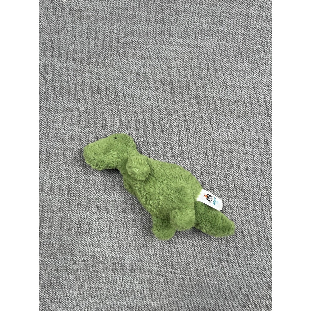 Jellycat Mini Fossily T-Rex Tiny Green Dinosaur Plush 7" Soft Stuffed